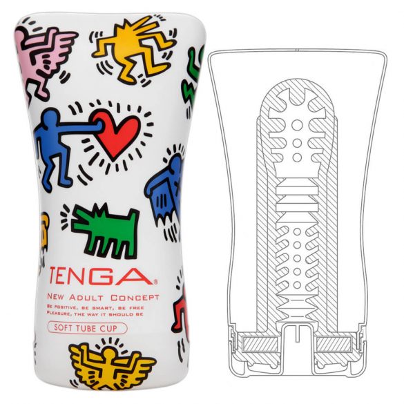 TENGA Keith Haring - Zachte Buis