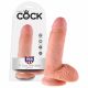 King Cock 7 bal met ballen (18 cm) - natuur