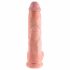 King Cock 10 grote dildo (25 cm) - naturel