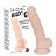 You2Toys - Siliconen zuignap dildo - medium (natuurlijk)