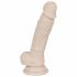 You2Toys - Siliconen zuignap dildo - medium (natuurlijk)