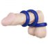 You2Toys - Dikke siliconen ring trio (blauw)