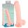 Medisch - silicone dildo (24cm) - naturel