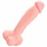 Medisch - silicone dildo (24cm) - naturel