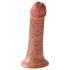 King Cock 15 cm dildo - bruin