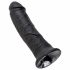 King Cock 8 dildo (20 cm) - zwart