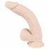 Naturel Huid - zuignap dildo - medium (natuurlijk)