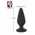 Black Velvet Zwaar - 40g anale dildo (zwart)