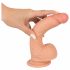 Realistixxx - zuignap dildo (22cm) - natuur