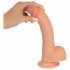 Realistixxx - zuignap dildo (22cm) - natuur