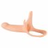 You2Toys - Strap-on - holle dildo (medium) - naturell