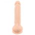 Silexd 7 - zuignap dildo - 17,5cm (natuur)