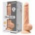 Silexd 9,5 - zuignap dildo - 24 cm (natuurlijk)