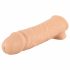 Realistixxx - penis sleeve met ballenring - 16cm (natuurlijk)