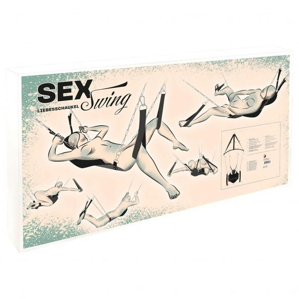 You2Toys Sex Swing - seksschommel (zwart)