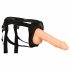 Erectie Assistent - holle strap-on dildo (natuurlijk)