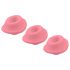 Womanizer Premium Eco - vervangende zuigkapset - roze (3 stuks) - M