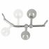 You2Toys Bondage Pluggen - metalen expanders (149g) - zilver