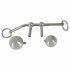 You2Toys Bondage Pluggen - metalen expanders (149g) - zilver