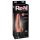 Echt Feel Deluxe Nr. 6 - realistische vibrator met ballen (natuurlijk)