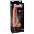 Real Feel Deluxe No.12 - realistische vibrator met ballen (natuurlijk)