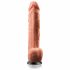 Real Feel Deluxe No.12 - realistische vibrator met ballen (natuurlijk)