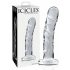 Icicles No. 62 - glazen dildo in de vorm van een penis (transparant)