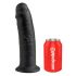 King Cock 10 - grote zuignap dildo (25 cm) - zwart