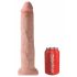 King Cock 13 - gigantische realistische dildo (33 cm) - huidskleurig