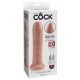 King Cock 7 - realistische dildo (18 cm) - huidkleurig