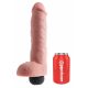 King Cock 11 - levensechte spuitende dildo (28cm) - natuur