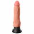 Real Feel Deluxe No.1 - realistische vibrator met ballen (huidskleurig)