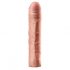 X-TENSION Perfect 3 - realistische penis sleeve (22,8cm) - natuur