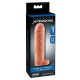 X-TENSION Perfect 1 - penis huls met balring (17,7 cm) - naturel