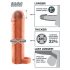 X-TENSION Perfect 1 - ballenring penis huls (17,7cm) - naturel