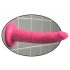 Dillio 7 - zuignap basis, realistische dildo (18 cm) - roze