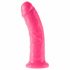 Dillio 8 - zuignap, realistische dildo (20cm) - roze