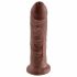 King Cock 8 dildo (20 cm) - bruin