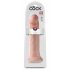 King Cock 14 - zuignap dildo groot (36cm) - huidskleur