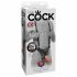 King Cock Strap-On 10 - holle strap-on dildo (25 cm)