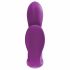 3Some totale extase - oplaadbare, draadloze driedubbele vibrator (paars)