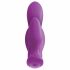 3Some totale extase - oplaadbare, draadloze driedubbele vibrator (paars)