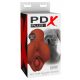 PDX Kies Je Plezier Stroker - 2in1 realistische masturbator (bruin)