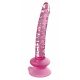 Icicles Nr. 86 - glazen dildo (roze)