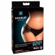 HOOKUP Princess Vibrating Panty Set with Battery - Black 