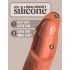 King Cock Elite 6 - zuignap, realistische dildo (15cm) - donker