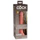 King Cock Elite 7 - Zuignap Realistische Dildo (18 cm) - Naturel