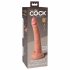 King Cock Elite 7 - Zuignap Realistische Dildo (18 cm) - Naturel