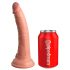 King Cock Elite 7 - Zuignap Realistische Dildo (18 cm) - Naturel