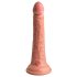 King Cock Elite 7 - Zuignap Realistische Dildo (18 cm) - Naturel